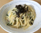 長いものとろとろ和風スパゲティ作り方6写真