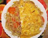 「ハムオムパスタ」作り方8写真