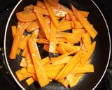 お弁当にもお勧め！人参のゴマ味噌きんぴら作り方3写真