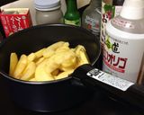 ♪我が家のりんごフィリング♪作り方1写真