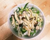 ねぎ&キノコたっぷり！かきの蒸し焼き作り方7写真