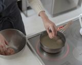 白味噌牛乳鍋作り方2写真