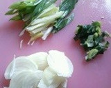 華麗とは言えませんが…ネギねぎカレーそば作り方2写真