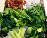 赤貝ひも・いかと野菜のむーひ和え作り方1写真