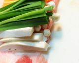 豚ロースの野菜巻き黒胡麻味噌作り方2写真