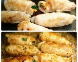 豚ロースの野菜巻き黒胡麻味噌作り方4写真