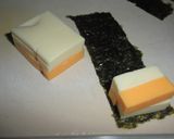 ■市松模様■のり巻きチーズ作り方1写真