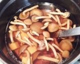 なめことお豆腐のすまし汁作り方3写真