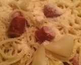 じゃがいもとウィンナーのバターパスタ作り方9写真