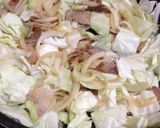 キャベツと豚バラ肉☆簡単味噌炒め☆作り方4写真