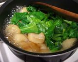 麩とほうれん草のさっと煮作り方3写真