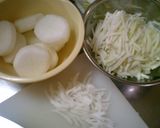皮だからこそ美味い☆ハニー大根サラダ♪作り方2写真