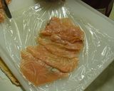 Heskin先生のスモークサーモンロール作り方2写真