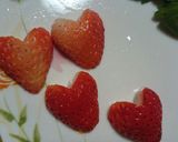 ♡ハート♡のいちごDe♬バレンタイン♬作り方4写真