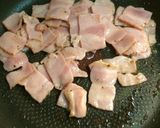 簡単ベーコンネギ炒め作り方1写真