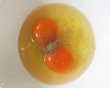 五目炒飯を使って！ふわふわ！天津飯作り方4写真