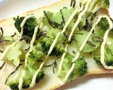 ブロ×塩昆布 セサミルキートースト作り方2写真