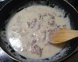 シェフ直伝時短カルボナーラ スパゲティー作り方4写真