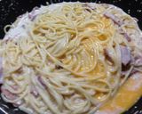 シェフ直伝時短カルボナーラ スパゲティー作り方6写真