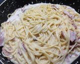 シェフ直伝時短カルボナーラ スパゲティー作り方5写真