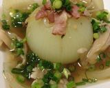簡単!☆タマネギの丸ごとスープ☆作り方3写真