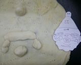 クリスマスの一品に!サンタの浮き出るピザ作り方7写真