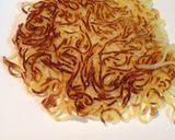 「苦うま」春菊あんのカリカリ焼きそば作り方6写真