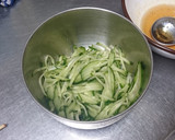 きゅうりとちりめんじゃこの中華風酢の物♪作り方1写真