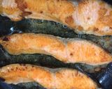 鮭のにんにくバター焼き☆レモン風味作り方3写真