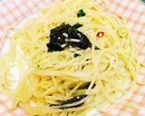 簡単！あの店の生海苔のクリームパスタ！作り方7写真