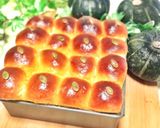 南瓜の皮の生地のちぎりパン♡モチ②♡HB作り方30写真