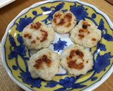 離乳食~鶏肉とレンコンのお焼き作り方4写真