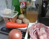 味噌と生姜であったか肉じゃが。作り方1写真
