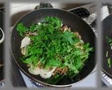ミミガーと水菜の炒め物作り方4写真