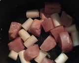 簡単！鶏とさつまいものとろみ甘辛煮。作り方1写真