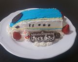 北陸新幹線E7系かがやきケーキ作り方8写真