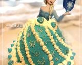 アナと雪の女王 ~エルサ~ ケーキ♡作り方7写真