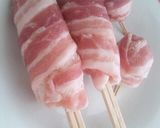 お弁当に＊絶品肉巻きおにぎりスティック＊作り方2写真