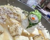 大根おろしアート・スノーマンⅠNすき焼き作り方2写真