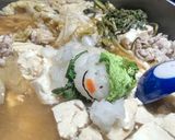 大根おろしアート・スノーマンⅠNすき焼き作り方3写真