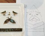 キャラ弁☆こめ爺〜妖怪ウォッチ〜作り方1写真