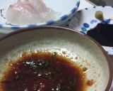 お醤油に飽きたら、、梅ドレ醤油で刺身!作り方5写真