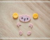 俵ひつじちゃんおにぎり＊キャラ弁作り方4写真