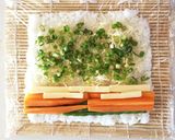 肉巻きおにぎり★野菜チーズロールver.作り方4写真