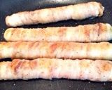 白ネギの豚肉巻き♪おつまみに〜作り方7写真