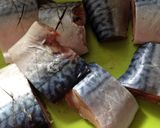 圧力鍋でサバの味噌煮（たまたま大豆入り）作り方1写真