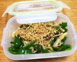 常備菜 ピーマンとエノキの麺つゆ炒め作り方3写真