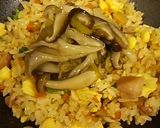 キノコ出汁かけ炒飯作り方4写真