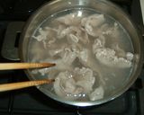 豚しゃぶの辛子ごま和え作り方3写真