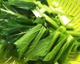 味覇だけで味付け！小松菜の中華炒め作り方1写真